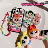 Crying Baby Police Girl Magnetic Phone Case for iPhone